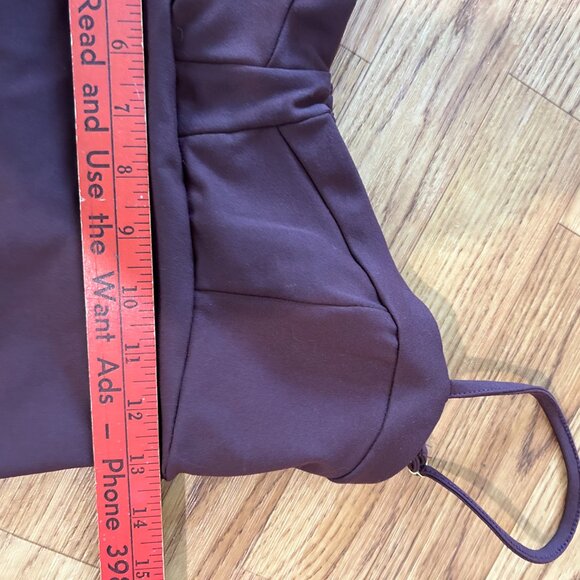 Free People Intimately Probably Should Bodycon Mini Dress brown medium m - Picture 9 of 9